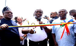 Photos: Ambode commissions Abule Egba fly over