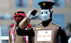 Photos: World’s first operational police robot