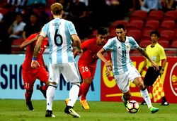 Messi-less Argentina smash six past Singapore