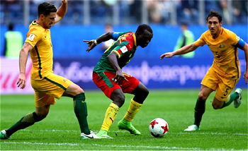 Australia, Cameroon settle for 1-1 draw at Confederations Cup