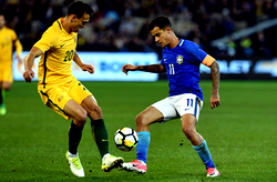 Souza’s quickfire goal help Brazil sink Australia