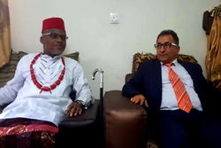 Turkish diplomat visits Nnamdi Kanu