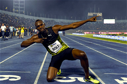 Bolt ready to race, and really ready to retire