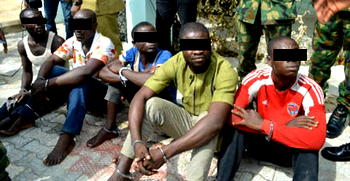 Police nab 5 vandals, impound speedboats, 13,000 litres of locally-refined diesel