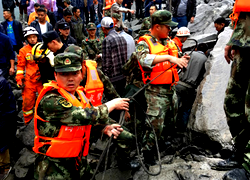 Five dead, 120 people missing in China landslide