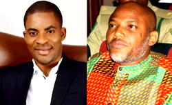 Breaking: Deji Adeyanju apologizes to IPOB leader ‘Nnamdi Kanu’