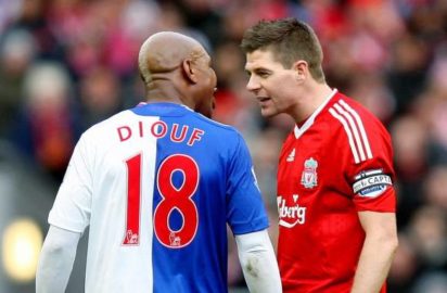 Diouf reignites Gerrard feud