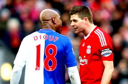 Diouf reignites Gerrard feud