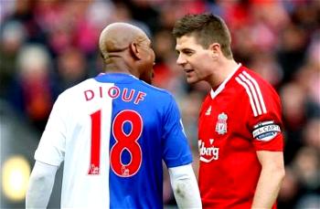 Diouf reignites Gerrard feud
