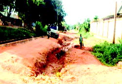 Edo town laments ramshackle link road