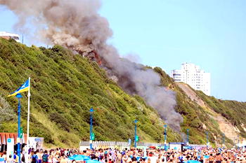Another fire outbreak in England