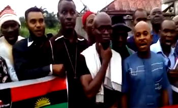 Video: Ikewere people of Niger Delta declare support for Biafra