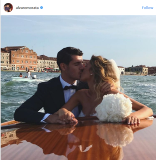 Wantaway Morata gets married in Venice