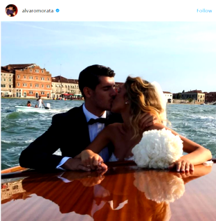 Wantaway Morata gets married in Venice
