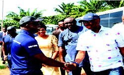 Okowa tasks rice farmers in Akwukwu Igbo