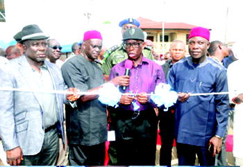 Okowa inaugurates 12 internal roads to decongest traffic in Asaba