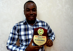 Olamide Adenuga honoured with trail blazer award