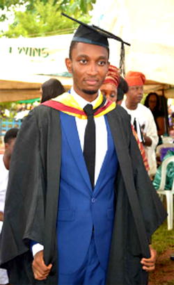 20-yr old Oluwasona sets record, graduates with 5.0 CGPA in Poland