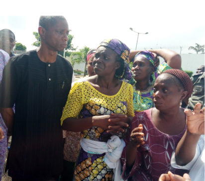Breaking: Parents of kidnapped students storm Ambode’s office