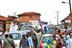 Photos: Thousands of Muslim faithful join Aregbesola to celebrates Eid-El-Fitr