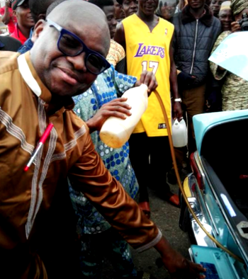 FG causing fuel scarcity to justify planned pump price increment to N185 – Fayose