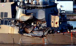 U.S. warship stayed on deadly collision course despite warning – container ship captain