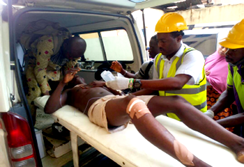 4 in critical condition, as AOCOED students’ bus rams into truck