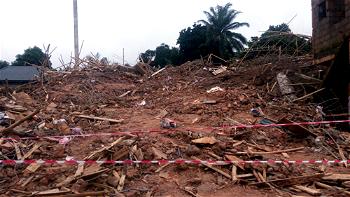 3 dead, 1 injured as 4-storey building collapses in Anambra