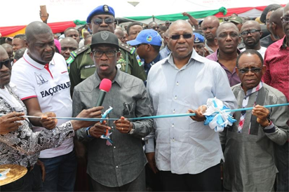 Okowa commissions road Projects, skill acquisition centre - Vanguard News