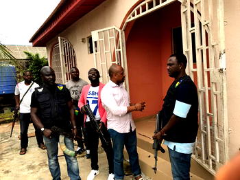 Photos: Houses where Evans, the kidnapper keeps his victims
