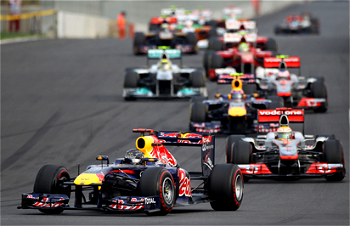 Formula One: Abu Dhabi Grand Prix grid