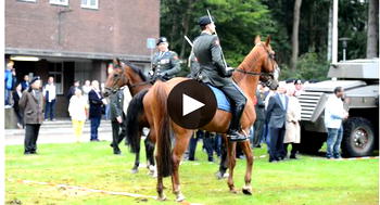 Spooked guard horse