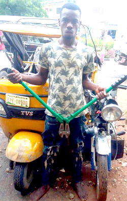 We sell stolen Keke for 80,000; motorcycle, N40,000—Suspect