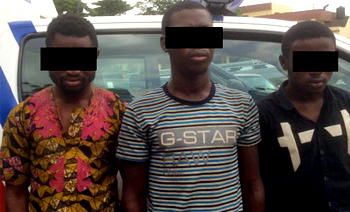 How we place orders online, rob delivery men—Suspect