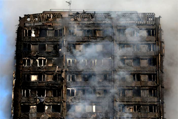 London tower blocks evacuated over fire fears