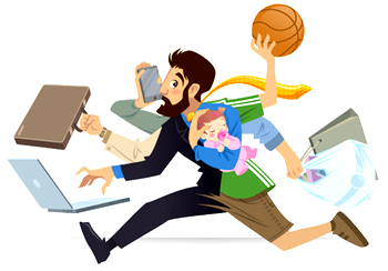 5 helpful tips for juggling work and parenting