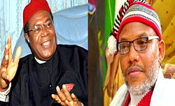 Nnamdi Kanu visits Nwodo