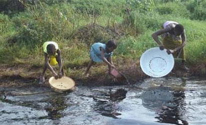 oil spills on land