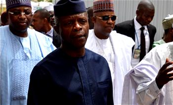 Photos: Osinbajo inaugurates FG’s Emergency Food Intervention in the North-East in  Maidiguri