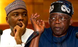 Tinubu also complained of marginalisation by Buhari — Saraki