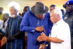 Photos: Wole Soyinka in Bayelsa