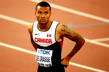 De Grasse says time come to leave Bolt’s shadow