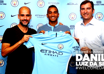 Danilo completes Man City move