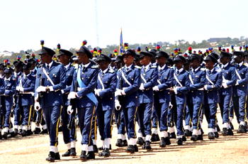 Air Force holds route march ahead general elections