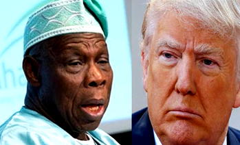 Obasanjo questions Americans’ choice of Trump