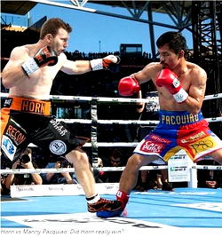 Pacquiao backs decision to review his defeat by Horn over alleged foul play