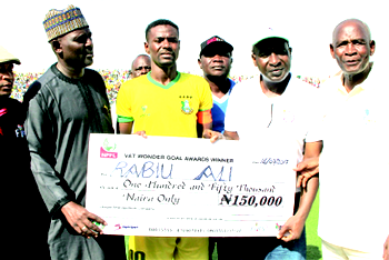 Ali  describes VAT Wonder Goal as wedding gift