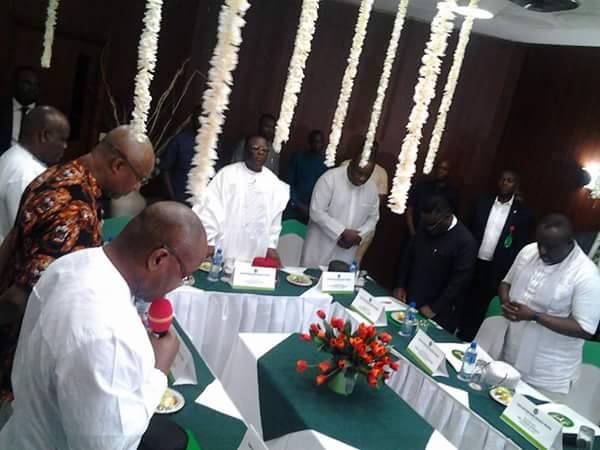 Photos: S-East/South governors, Ohanaeze meet in Enugu