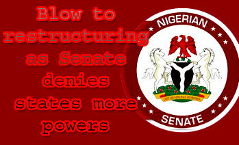 How the Senate Voted on Constitution Alteration