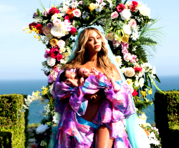 Beyonce ends wait, unveils photo of twins Sir, Rumi